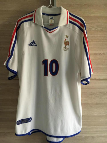 maillot de foot france exterieur 2000-2002 rétro