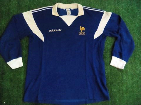 maillot de foot france particulier 1990 pas cher