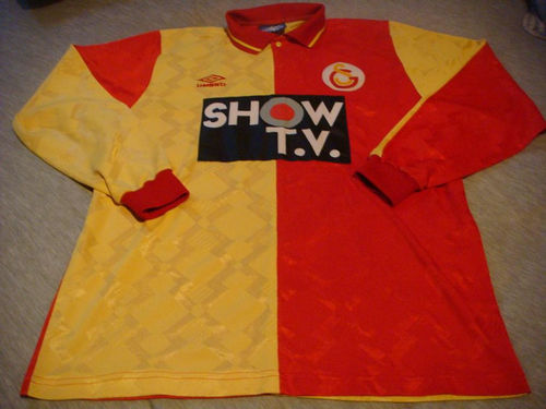 maillot de foot galatasaray domicile 1994-1995 rétro
