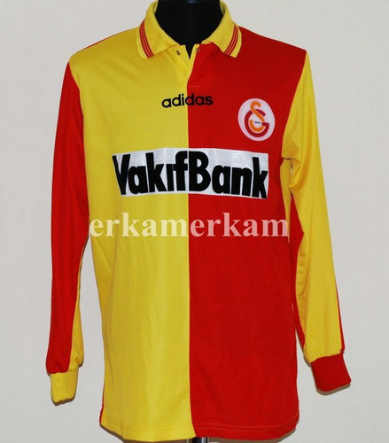 maillot de foot galatasaray domicile 1996-1997 rétro