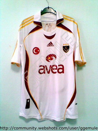 maillot de foot galatasaray exterieur 2006-2007 pas cher