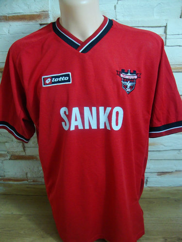 maillot de foot gaziantepspor domicile 2001-2002 rétro