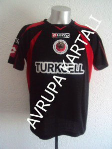 maillot de foot genclerbirligi sk exterieur 2007-2008 rétro