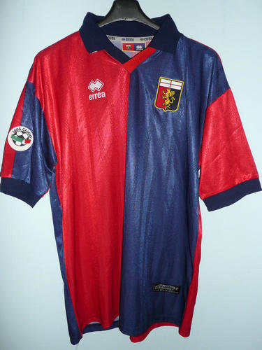 maillot de foot genoa cfc domicile 2001-2002 rétro