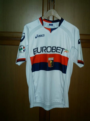 maillot de foot genoa cfc exterieur 2008-2009 rétro