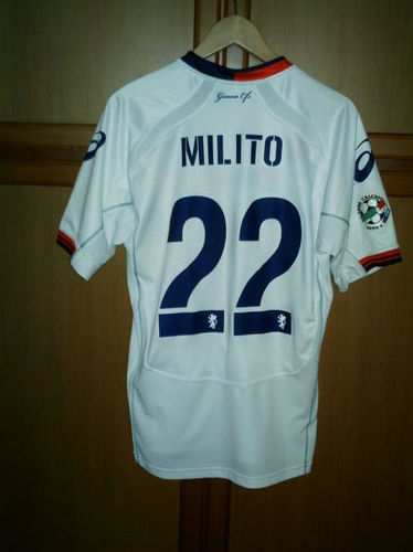 maillot de foot genoa cfc exterieur 2008-2009 rétro