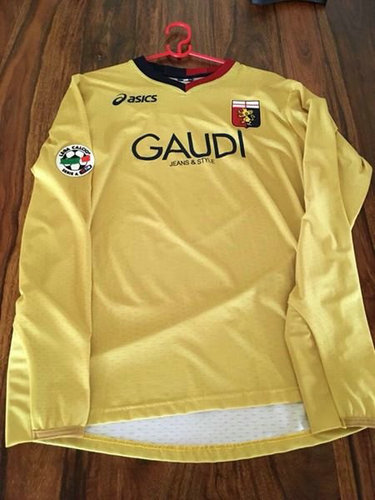 maillot de foot genoa cfc gardien 2009-2010 rétro