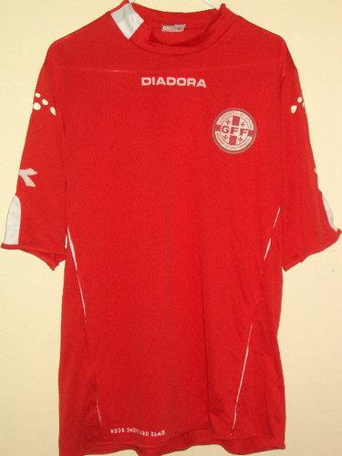 maillot de foot géorgie domicile 2004-2006 rétro
