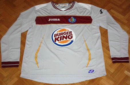 maillot de foot getafe cf gardien 2010-2011 rétro