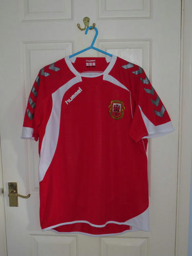 maillot de foot gibraltar domicile 2010-2012 rétro