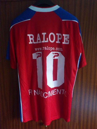 maillot de foot gil vicente fc domicile 2001-2002 rétro