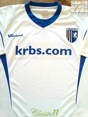 maillot de foot gillingham exterieur 2008-2009 rétro