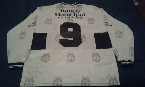 maillot de foot gimnasia la plata domicile 1999-2001 rétro