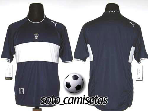 maillot de foot gimnasia la plata exterieur 2005 rétro