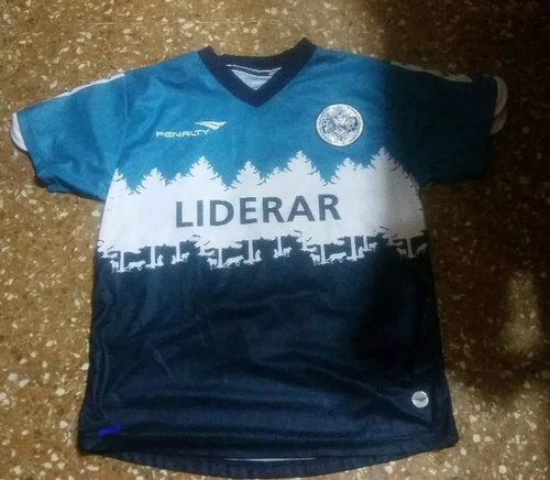 maillot de foot gimnasia la plata exterieur 2013-2014 rétro