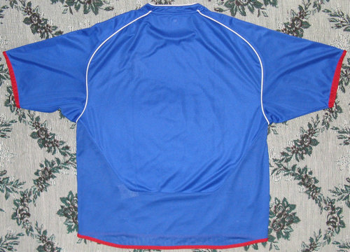 maillot de foot glasgow rangers domicile 2005-2006 rétro maillot de foot glasgow rangers domicile 2005-2006 rétro