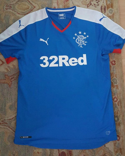 maillot de foot glasgow rangers domicile 2015-2016 pas cher