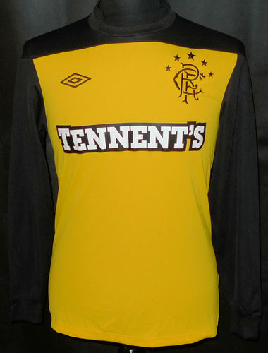 maillot de foot glasgow rangers gardien 2011-2012 rétro