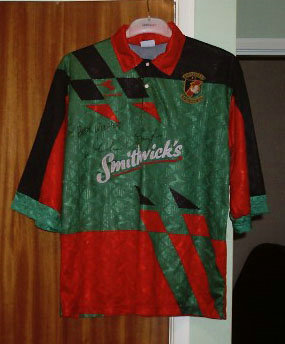 maillot de foot glentoran domicile 1994-1996 pas cher