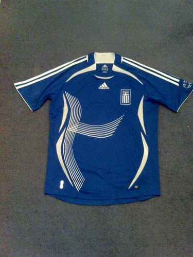 maillot de foot grèce exterieur 2006 rétro