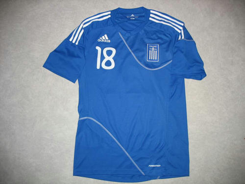 maillot de foot grèce exterieur 2010-2011 rétro