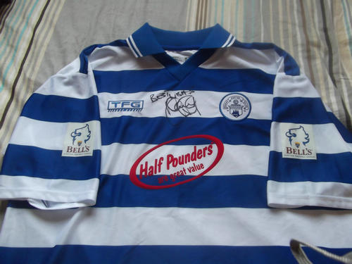 maillot de foot greenock morton domicile 2001-2003 rétro