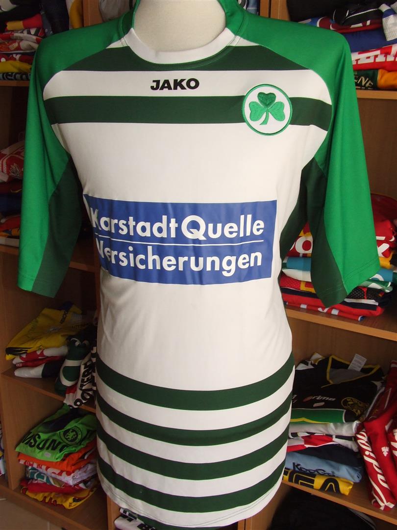 maillot de foot greuther fürth domicile 2007-2008 rétro