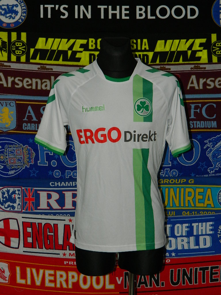 maillot de foot greuther fürth exterieur 2014-2016 rétro