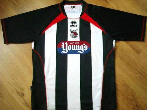 maillot de foot grimsby town fc domicile 2008-2009 pas cher