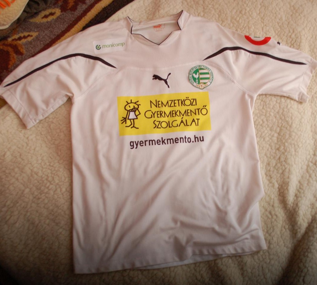 maillot de foot győr eto fc exterieur 2010-2011 rétro