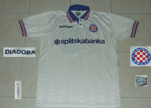 maillot de foot hajduk split domicile 1997-1998 rétro