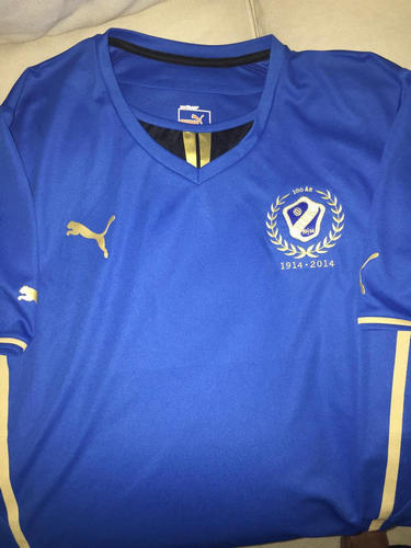 maillot de foot halmstads bk domicile 2014 rétro