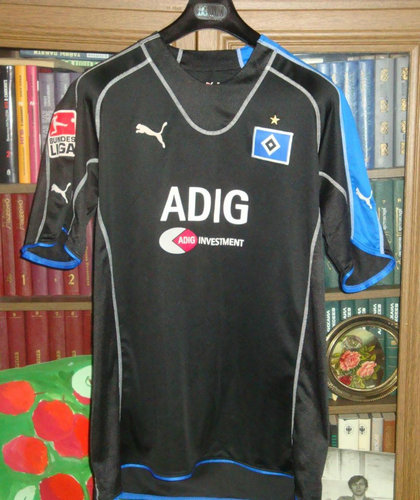 maillot de foot hambourg sv exterieur 2005-2006 rétro