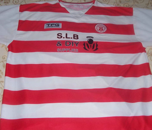 maillot de foot hamilton academical domicile 2005-2006 rétro