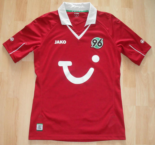 maillot de foot hannover 96 domicile 2012-2013 rétro