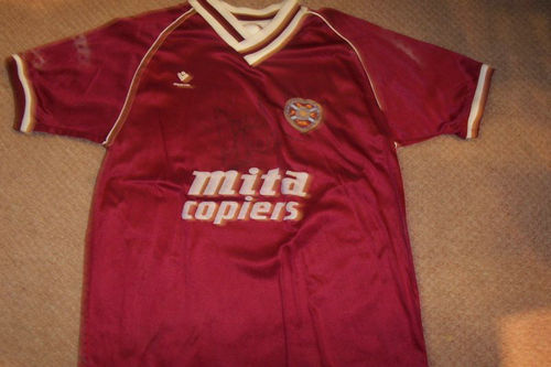 maillot de foot hearts domicile 1987-1989 pas cher