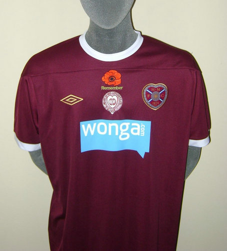 maillot de foot hearts particulier 2011-2012 pas cher