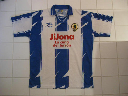 maillot de foot hércules de alicante cf domicile 1996-1997 rétro