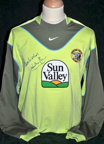 maillot de foot hereford united gardien 2004-2005 rétro