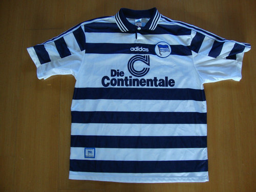 maillot de foot hertha bsc domicile 1998-1999 rétro