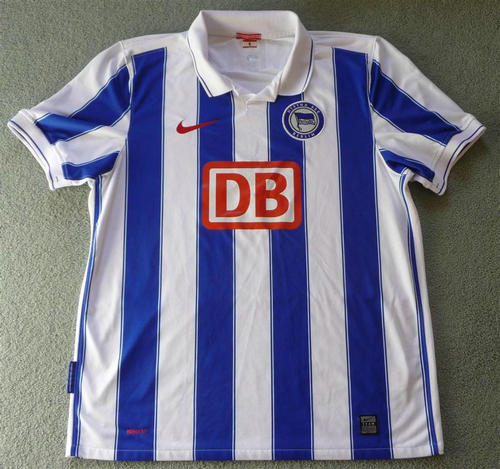 maillot de foot hertha bsc domicile 2009-2010 rétro