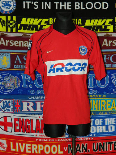maillot de foot hertha bsc gardien 2004-2005 rétro