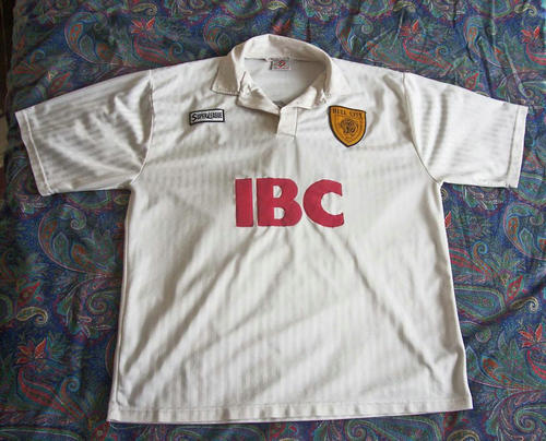 maillot de foot hull city exterieur 1995-1997 rétro