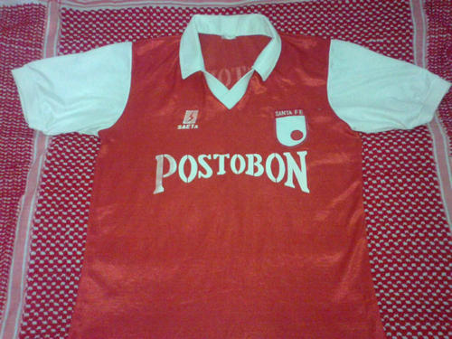 maillot de foot independiente santa fe domicile 1988 pas cher