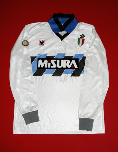 maillot de foot inter milan exterieur 1989-1990 pas cher