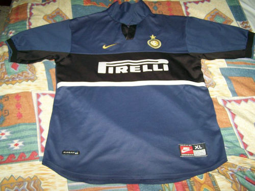 maillot de foot inter milan exterieur 1998-1999 rétro