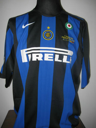 maillot de foot inter milan réplique 2005-2006 rétro