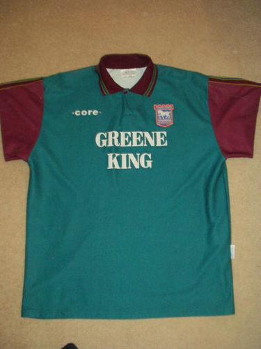 maillot de foot ipswich town exterieur 1995-1996 pas cher