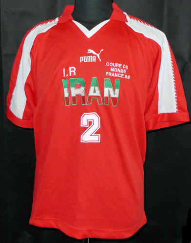maillot de foot iran exterieur 1998-1999 pas cher