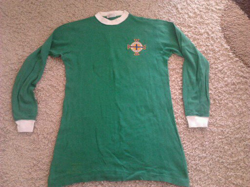 maillot de foot irlande du nord domicile 1971-1973 rétro